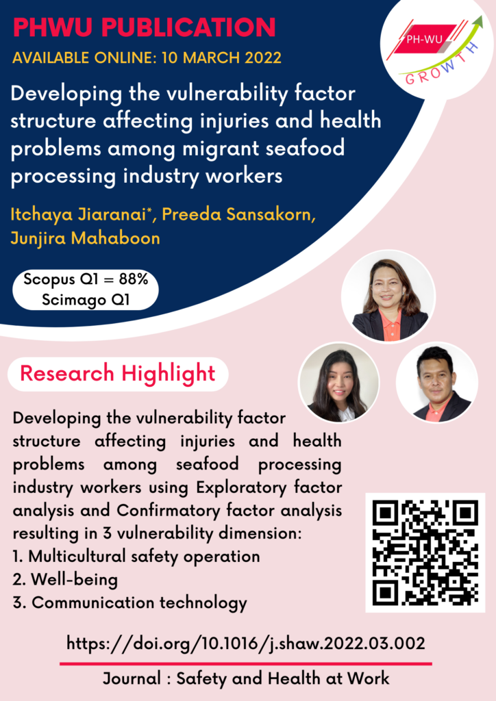 Developing the vulnerability factor structure