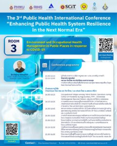 “The 3rd Public Health International Conference “Enhancing Public Health System Resilience in the Next Normal Era”