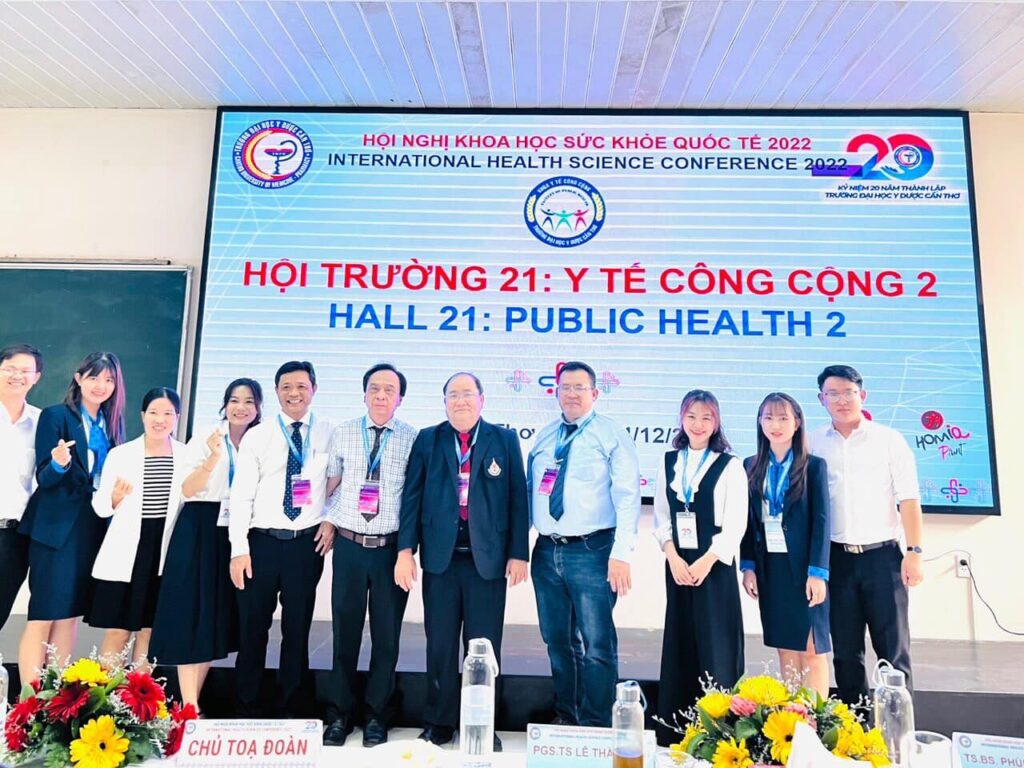 Dr. Le Ngoc Cua ได้รับเชิญเป็นวิทยากรพิเศษในการประชุมวิทยาการสุขภาพระหว่างประเทศ 2022 ณ Can Tho University of Medicine and Pharmacy