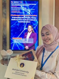 นักศึกษา สา'สุข มวล. โชว์ศักยภาพสุขภาวะนักศึกษาในเวทีนานาชาติ AUN-HPN