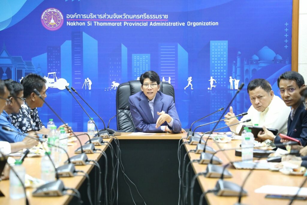 สำนักวิชาสาธารณสุขศาสตร์ ม.วลัยลักษณ์ ร่วมหารือแนวทางแก้ไขปัญหาขยะจังหวัดนครศรีธรรมราช