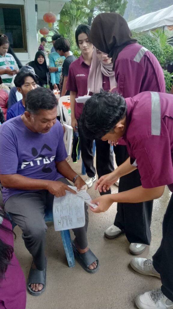 หลักสูตรอาชีวอนามัยและความปลอดภัย ลงพื้นที่บริการวิชาการแก่แรงงานและชุมชน อำเภอร่อนพิบูลย์